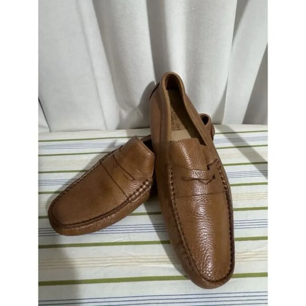 The Men Store at Bloomingdale's‎ Penny Loafer Drivers- Leather , US 9.1/2